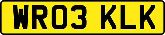 WR03KLK
