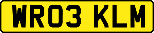 WR03KLM