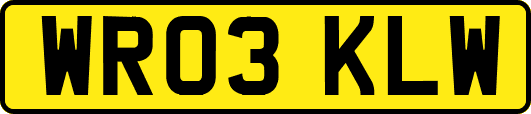 WR03KLW