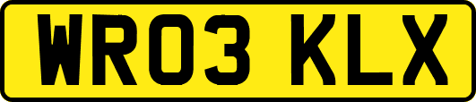 WR03KLX