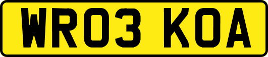 WR03KOA