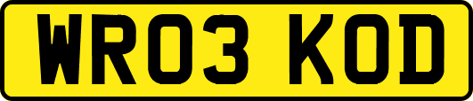 WR03KOD