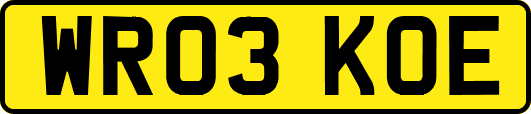 WR03KOE