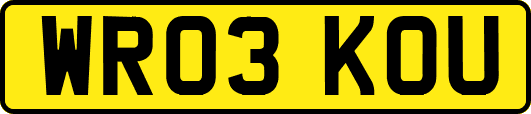 WR03KOU