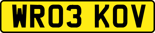 WR03KOV