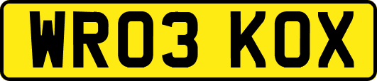 WR03KOX