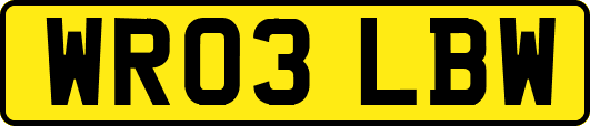 WR03LBW