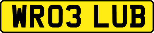 WR03LUB