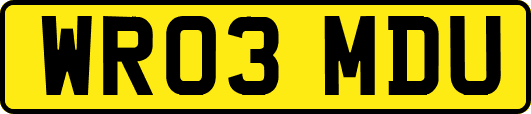 WR03MDU