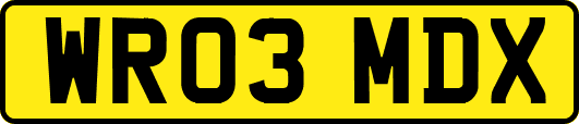 WR03MDX