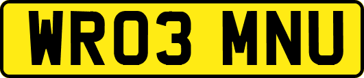 WR03MNU