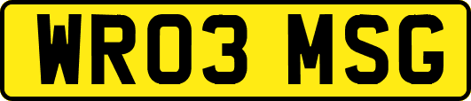 WR03MSG