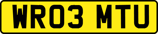 WR03MTU