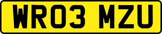 WR03MZU