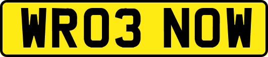 WR03NOW