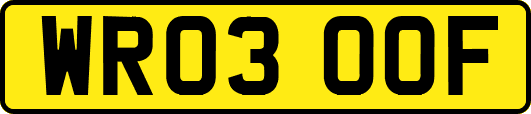 WR03OOF