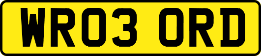 WR03ORD