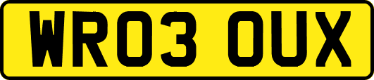 WR03OUX