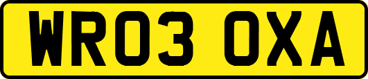 WR03OXA
