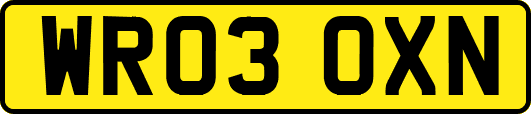 WR03OXN