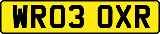 WR03OXR