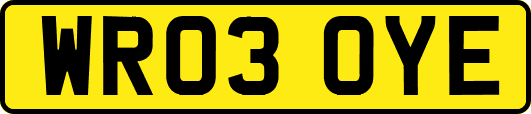 WR03OYE