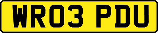 WR03PDU