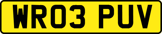 WR03PUV