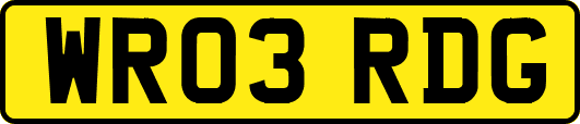 WR03RDG