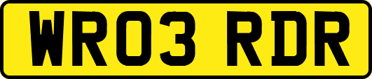 WR03RDR