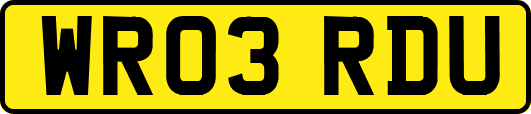 WR03RDU