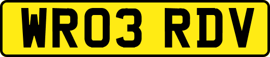WR03RDV