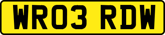 WR03RDW