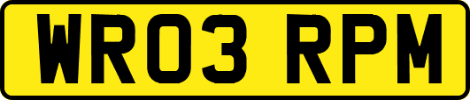 WR03RPM