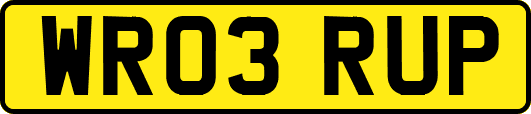 WR03RUP