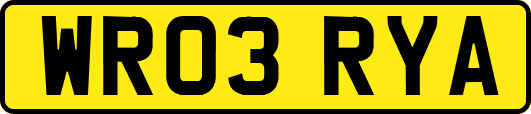WR03RYA
