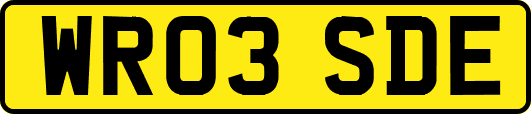 WR03SDE