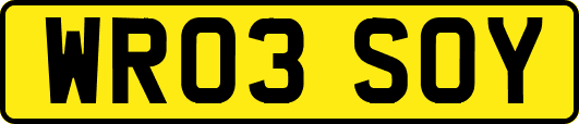 WR03SOY