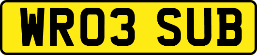 WR03SUB