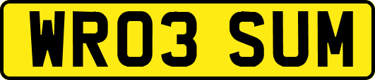 WR03SUM