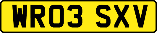 WR03SXV