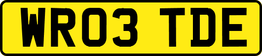 WR03TDE