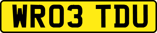 WR03TDU