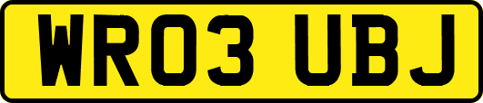 WR03UBJ