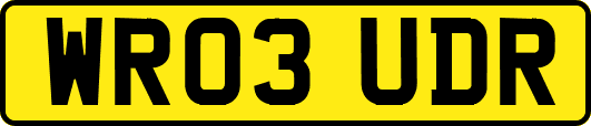 WR03UDR