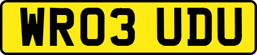 WR03UDU