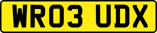 WR03UDX