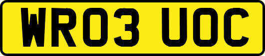 WR03UOC