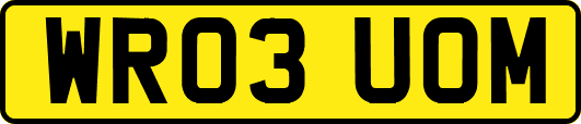 WR03UOM