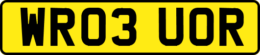 WR03UOR